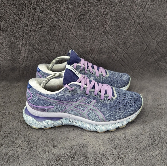 Asics Gel-Nimbus 24 Running Shoes Womens Sz 6.5 Athletic Sneakers Trainers. - Picture 1 of 9